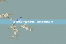 佳木斯会计公司哪有，佳木斯财务公司